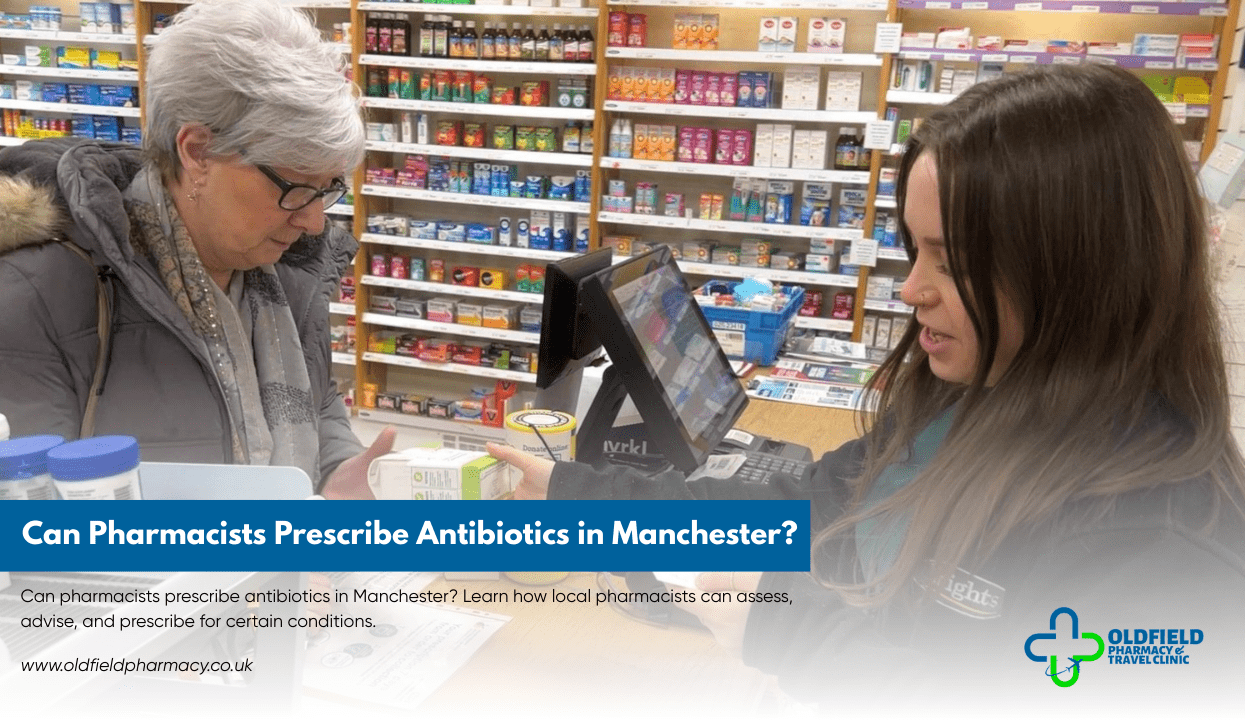 Can Pharmacists Prescribe Antibiotics in Manchester?