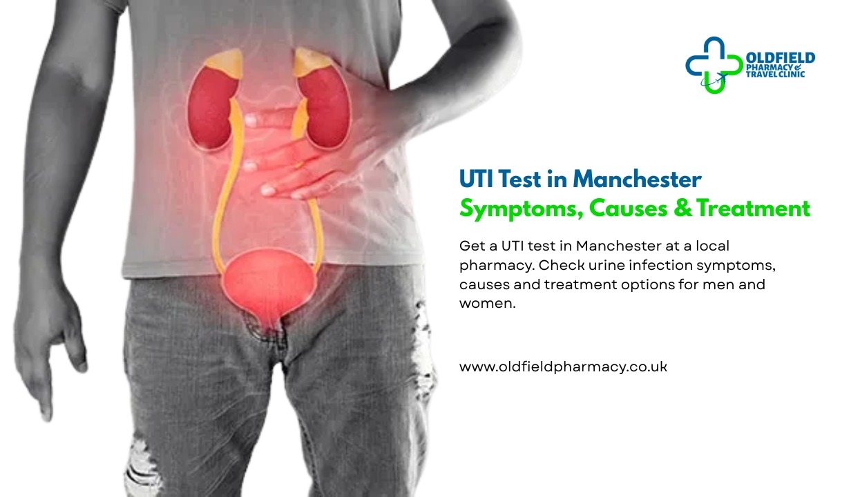 UTI Test in Manchester – Symptoms, Causes & Treatment