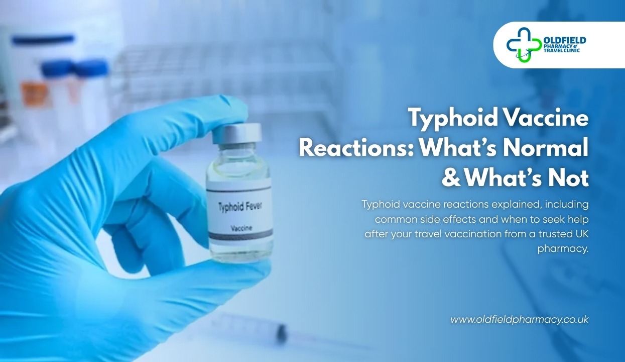 typhoid vaccine reaction: What’s Normal & What’s Not