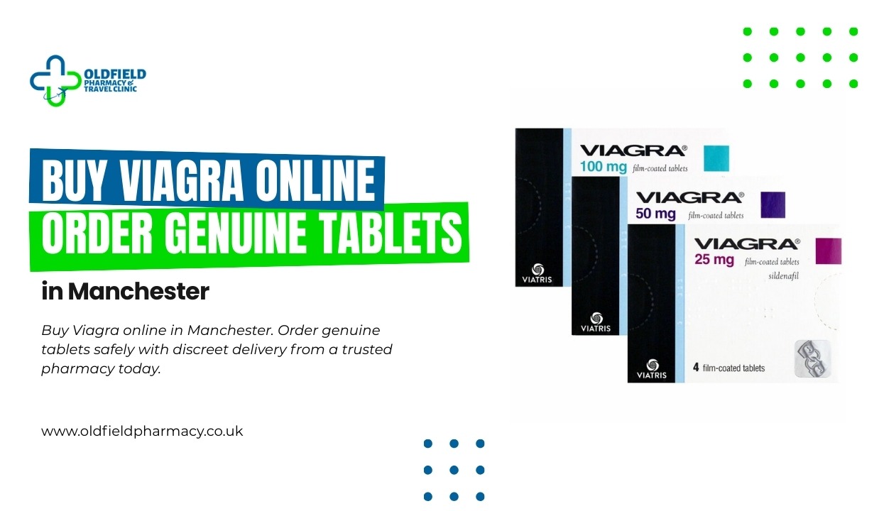 Buy Viagra Online – Order Genuine Tablets in Manchester