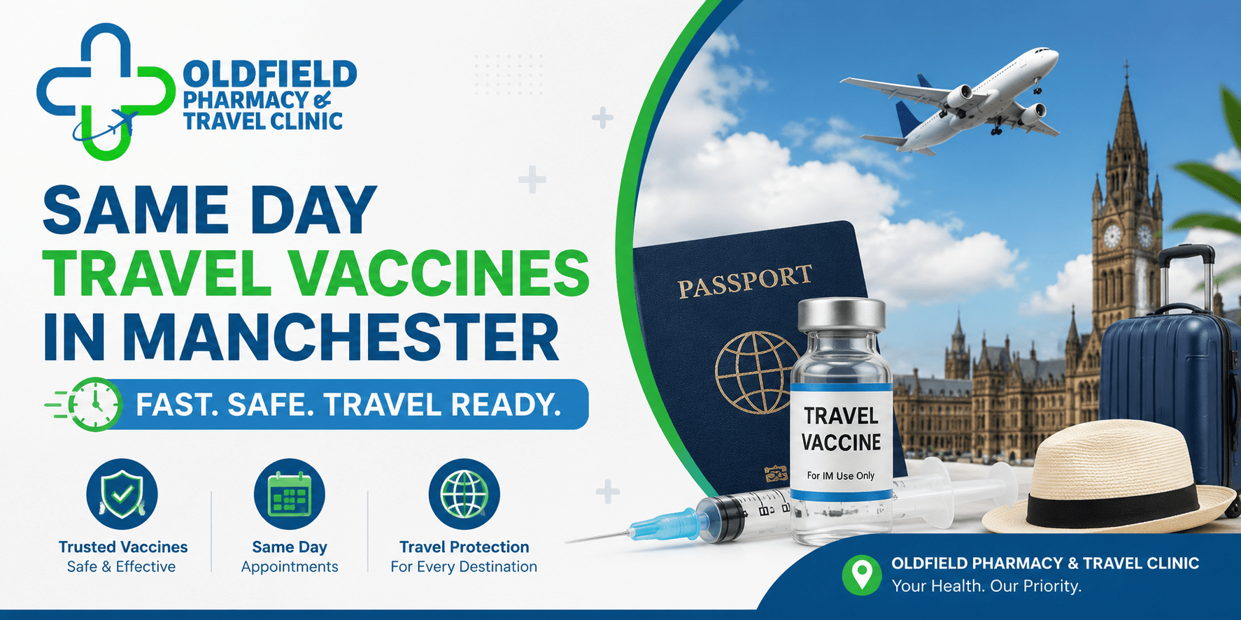 Same Day Travel Vaccines Manchester | Travel Clinic